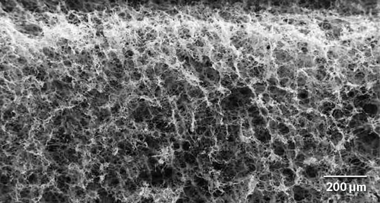 New Graphene Foam Stays Squishy Even at the Coldest Temperatures